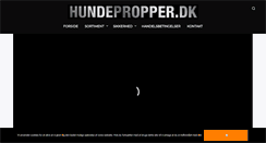 Desktop Screenshot of hundepropper.dk